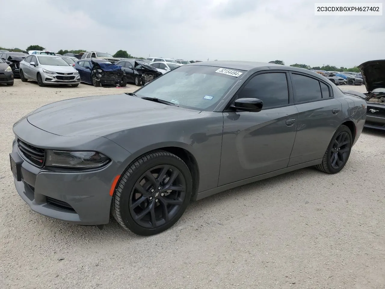 2023 Dodge Charger Sxt VIN: 2C3CDXBGXPH627402 Lot: 52154494