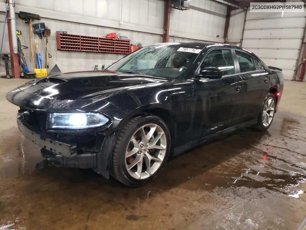 2023 Dodge Charger Gt VIN: 2C3CDXHG2PH587940 Lot: 54136674