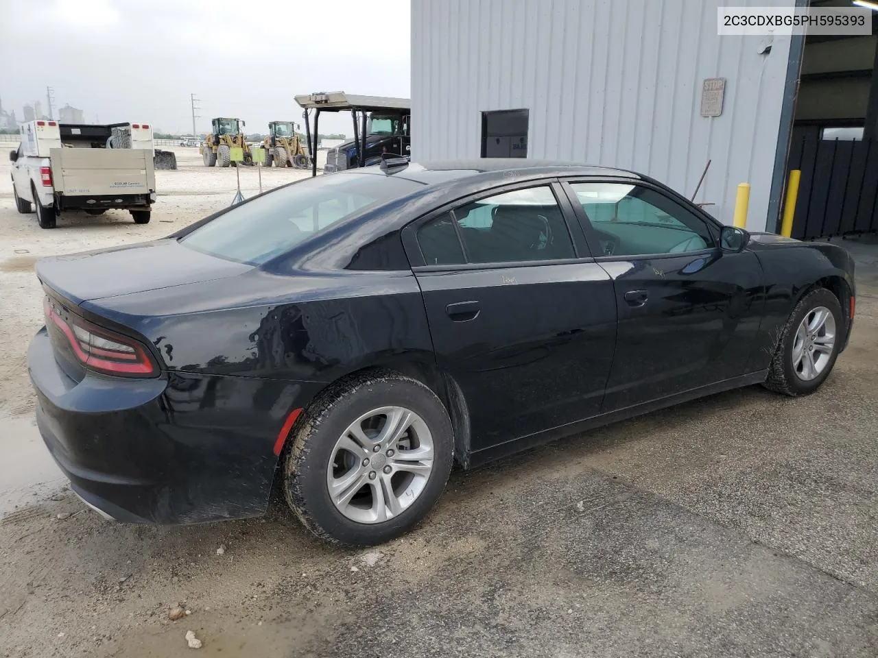 2023 Dodge Charger Sxt VIN: 2C3CDXBG5PH595393 Lot: 54372824