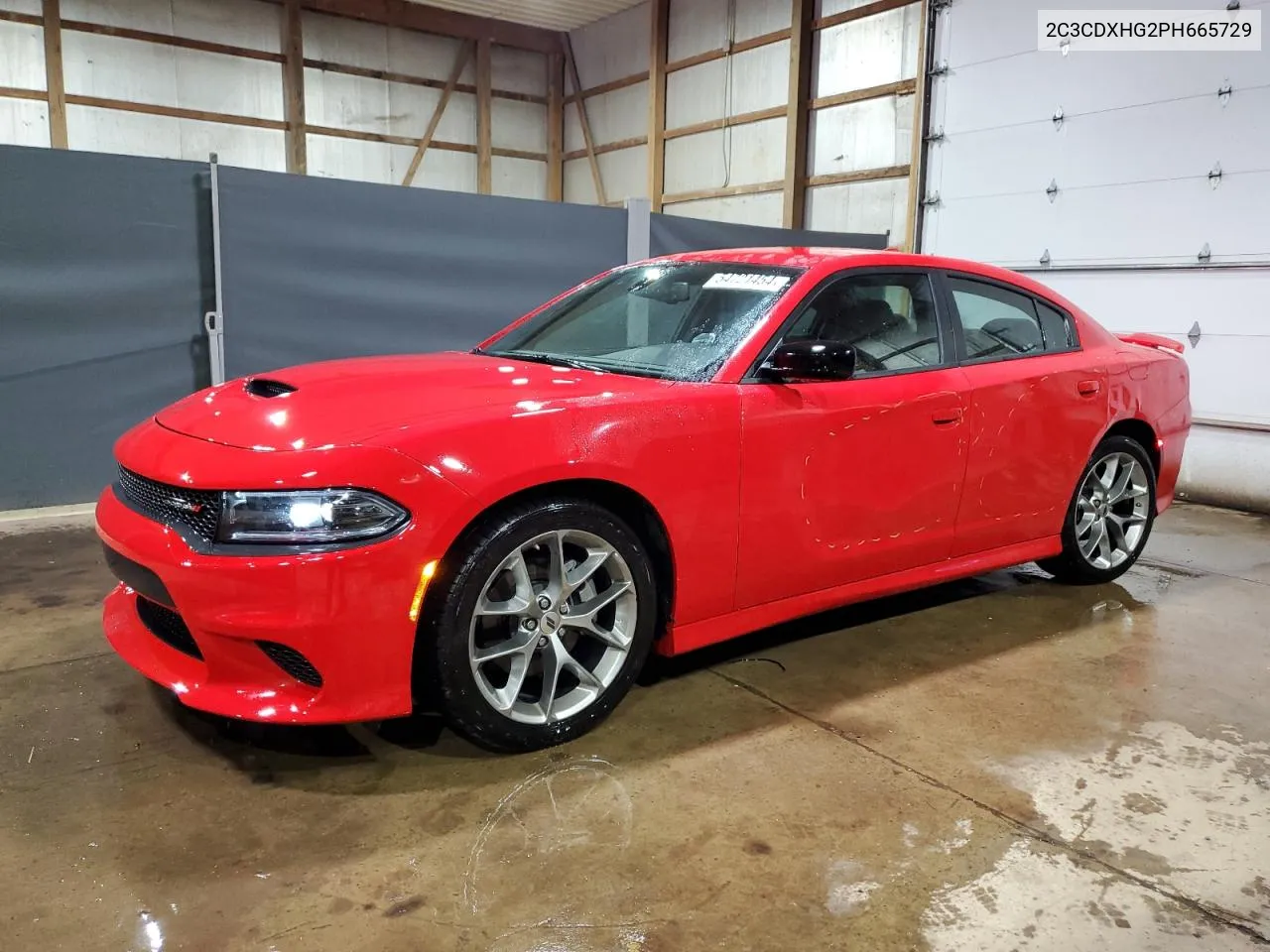 2023 Dodge Charger Gt VIN: 2C3CDXHG2PH665729 Lot: 54721454