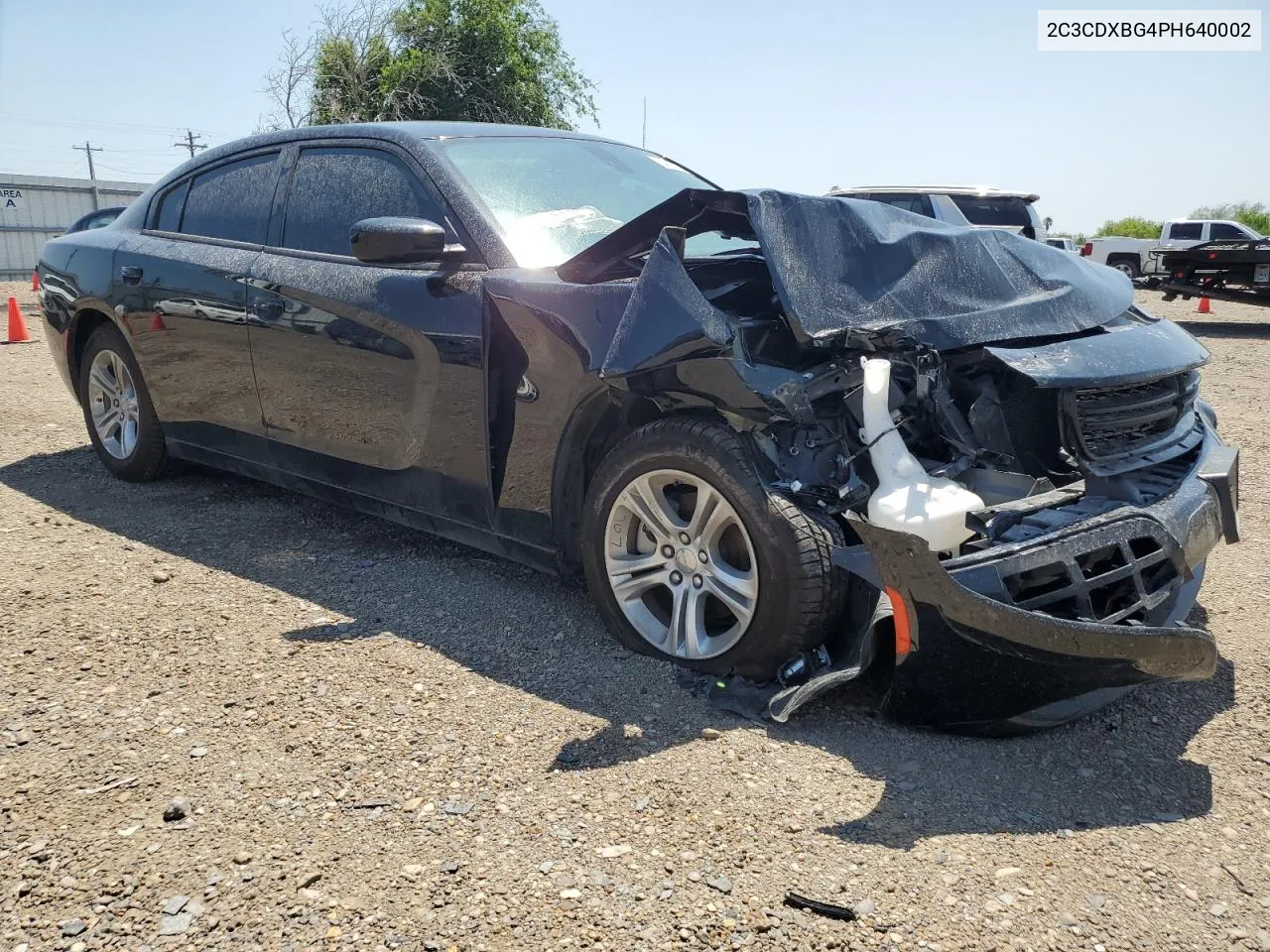 2023 Dodge Charger Sxt VIN: 2C3CDXBG4PH640002 Lot: 54838124