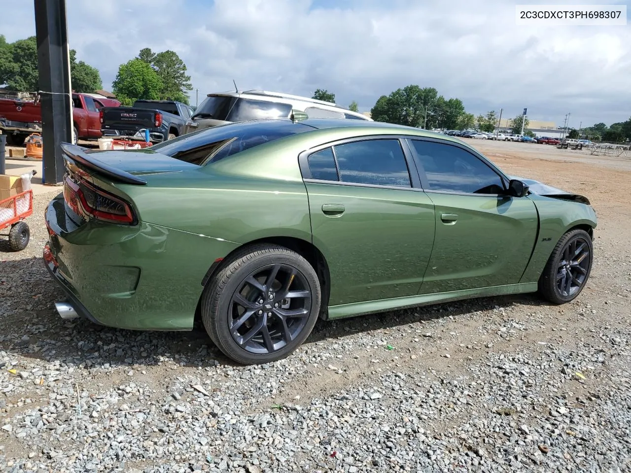 2023 Dodge Charger R/T VIN: 2C3CDXCT3PH698307 Lot: 55024884