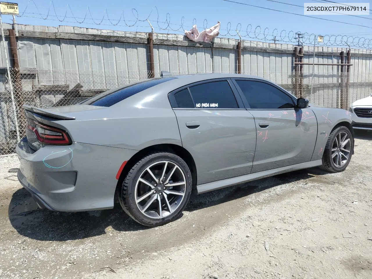 2023 Dodge Charger R/T VIN: 2C3CDXCT7PH679114 Lot: 55035674