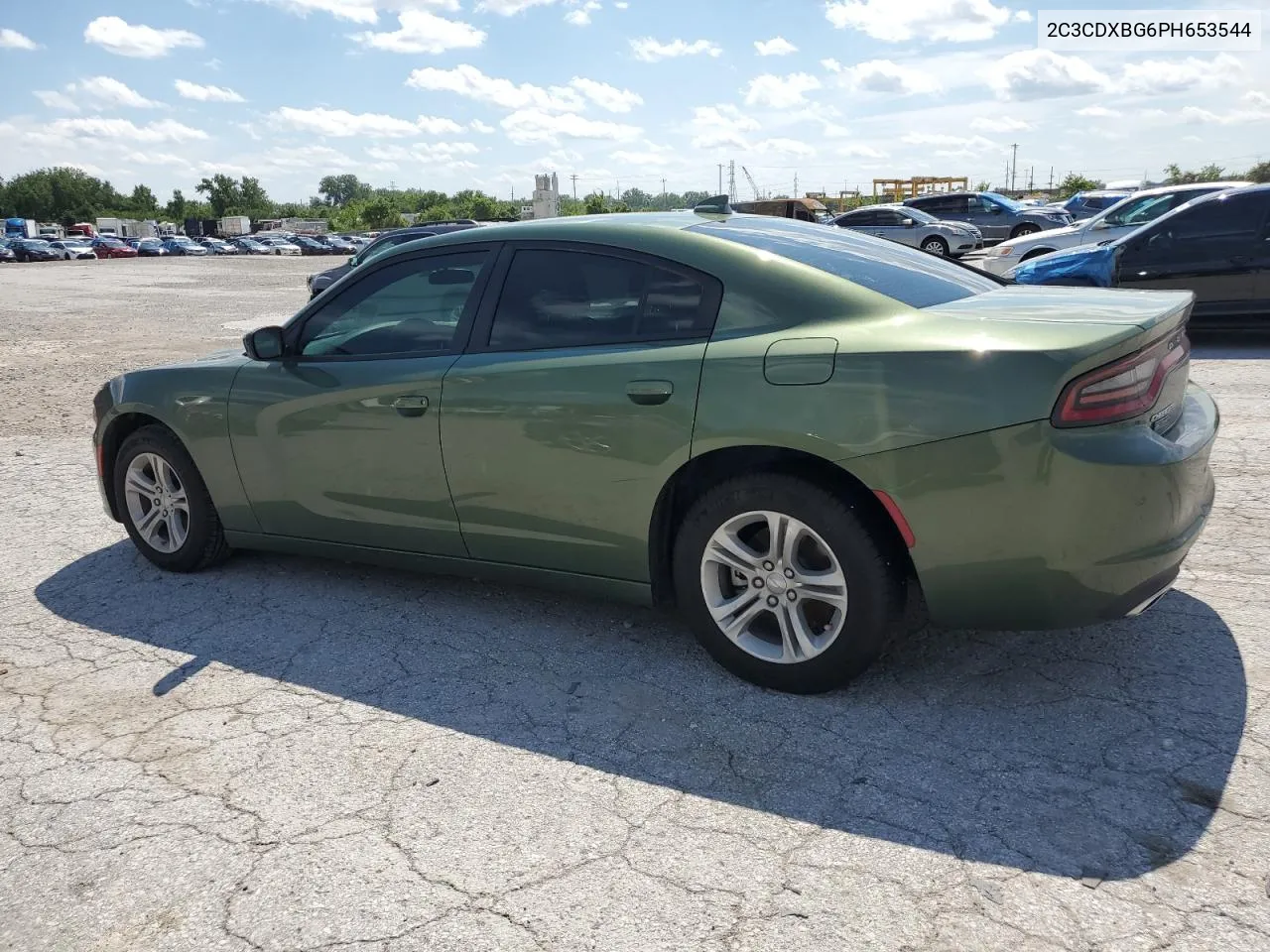 2023 Dodge Charger Sxt VIN: 2C3CDXBG6PH653544 Lot: 62166284