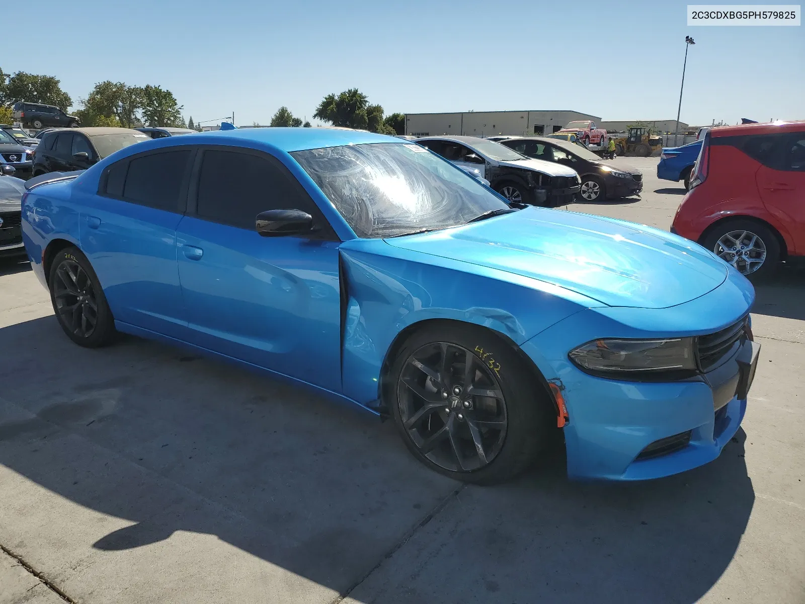 2023 Dodge Charger Sxt VIN: 2C3CDXBG5PH579825 Lot: 63022334