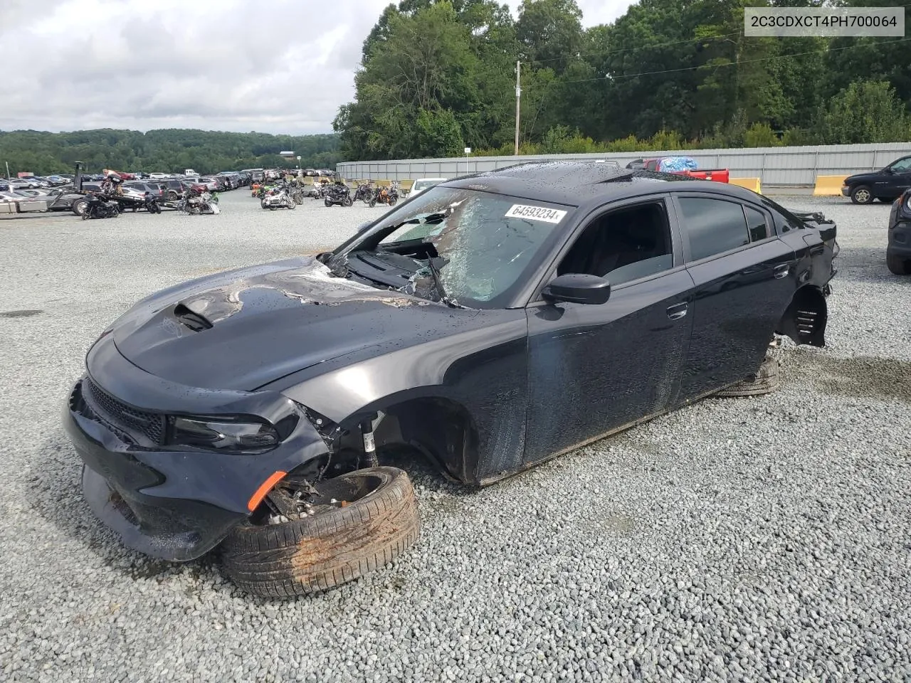 2023 Dodge Charger R/T VIN: 2C3CDXCT4PH700064 Lot: 64593234