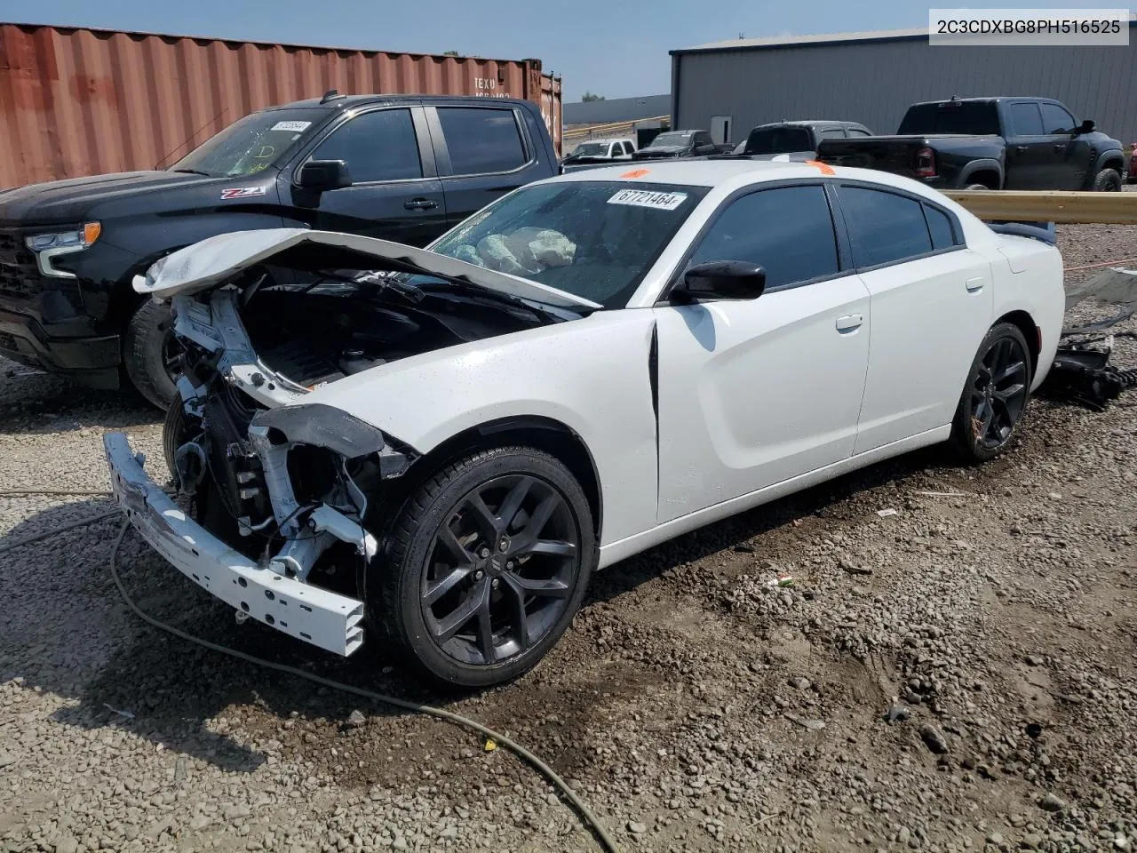 2023 Dodge Charger Sxt VIN: 2C3CDXBG8PH516525 Lot: 67721464