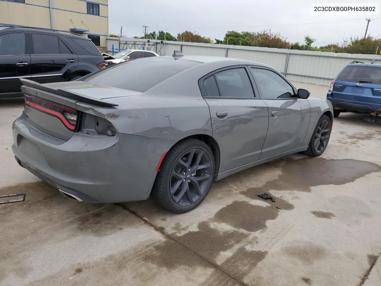 2023 Dodge Charger Sxt VIN: 2C3CDXBG0PH635802 Lot: 69405264