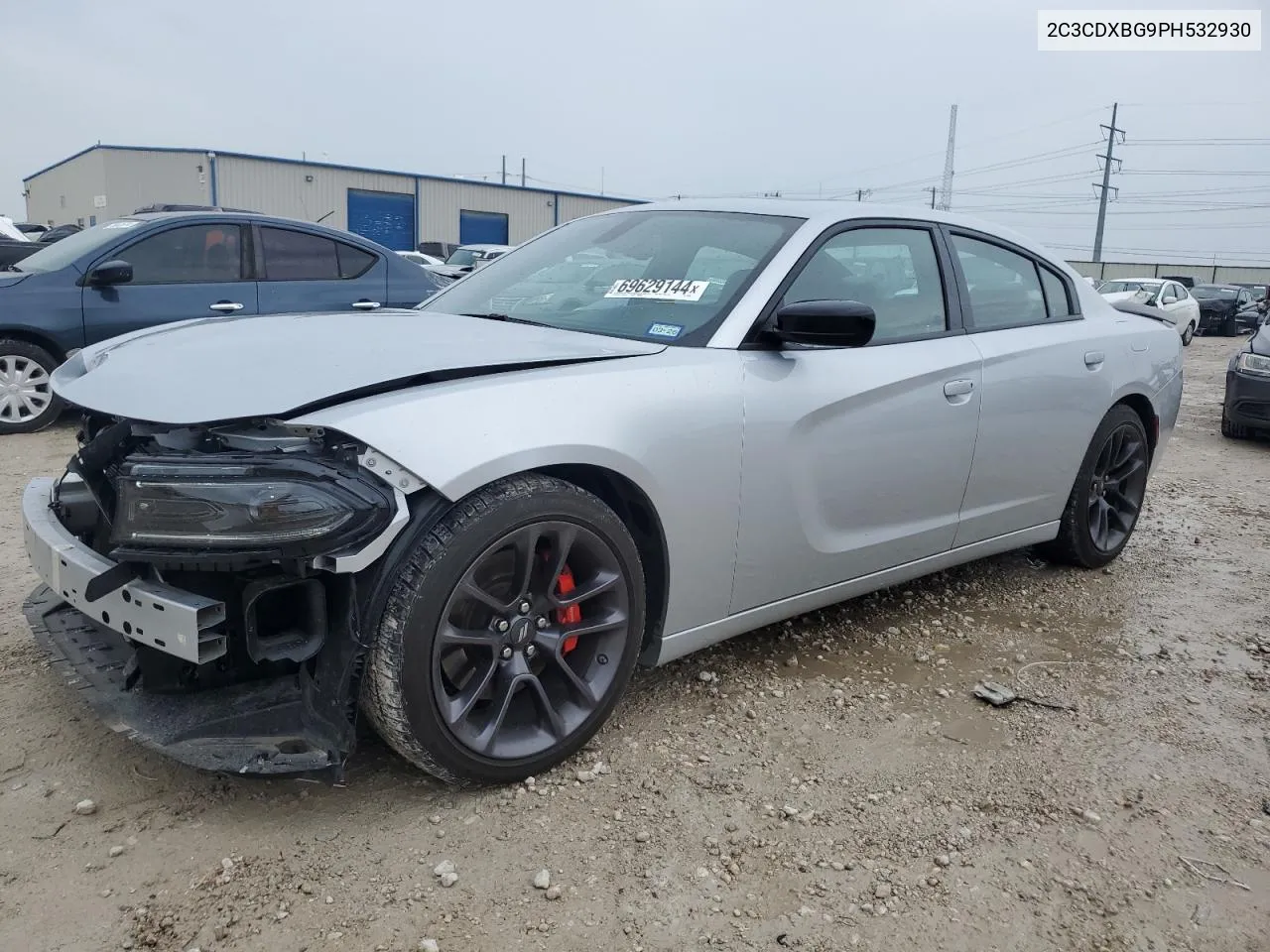 2023 Dodge Charger Sxt VIN: 2C3CDXBG9PH532930 Lot: 69629144