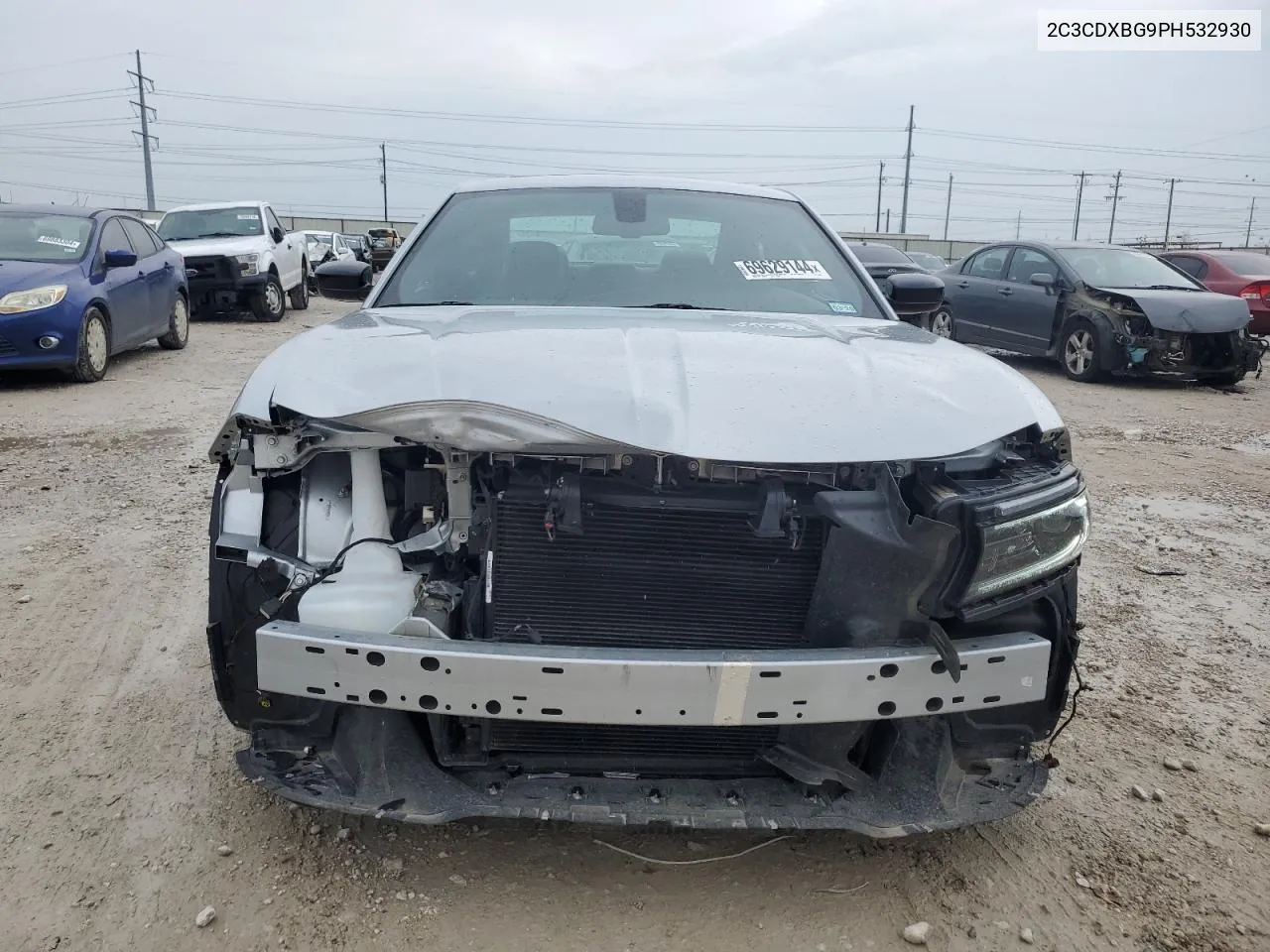 2023 Dodge Charger Sxt VIN: 2C3CDXBG9PH532930 Lot: 69629144