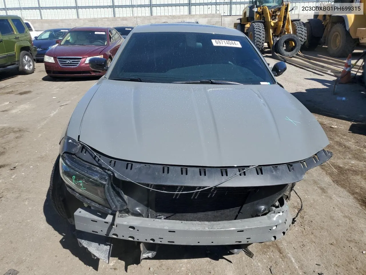 2023 Dodge Charger Sxt VIN: 2C3CDXBG1PH699315 Lot: 69714044