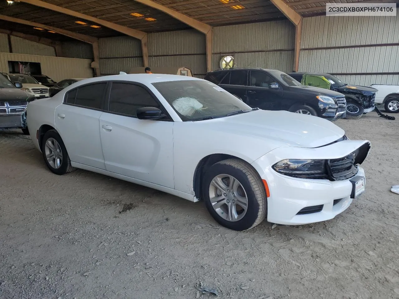 2023 Dodge Charger Sxt VIN: 2C3CDXBGXPH674106 Lot: 69754554