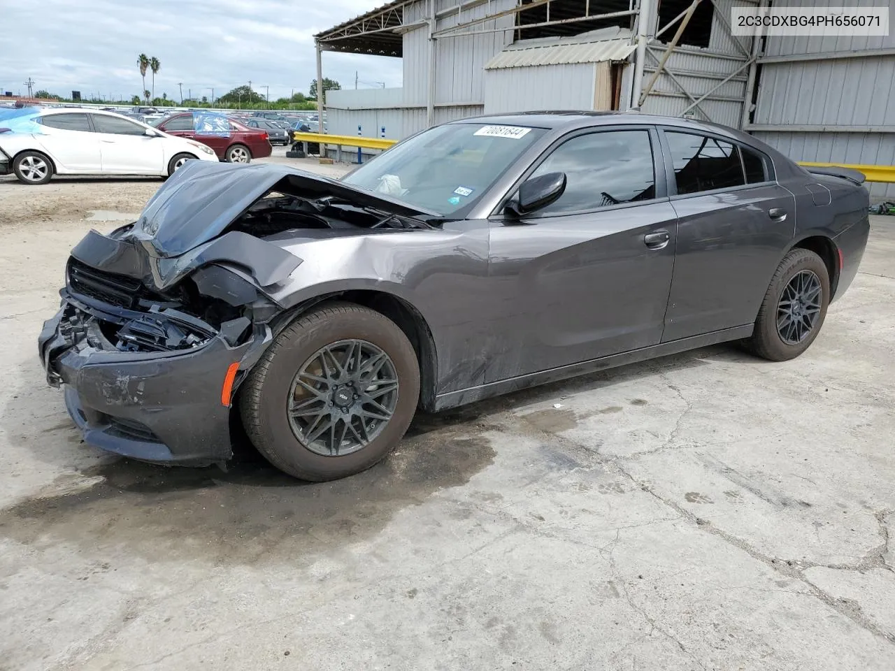 2023 Dodge Charger Sxt VIN: 2C3CDXBG4PH656071 Lot: 70081644