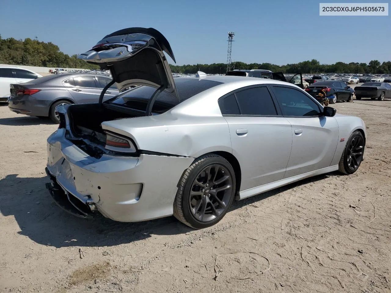 2023 Dodge Charger Scat Pack VIN: 2C3CDXGJ6PH505673 Lot: 71313244