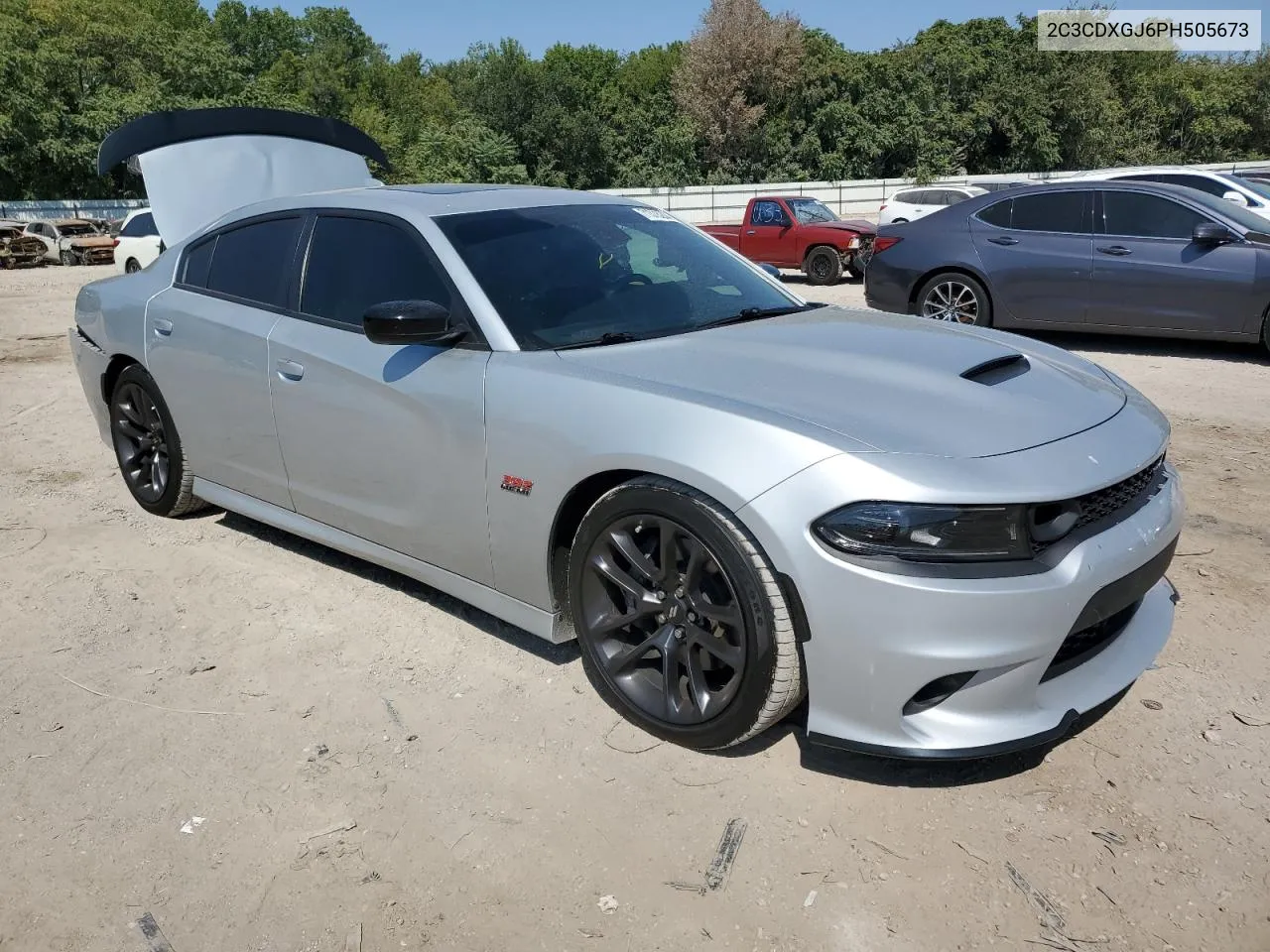 2023 Dodge Charger Scat Pack VIN: 2C3CDXGJ6PH505673 Lot: 71313244