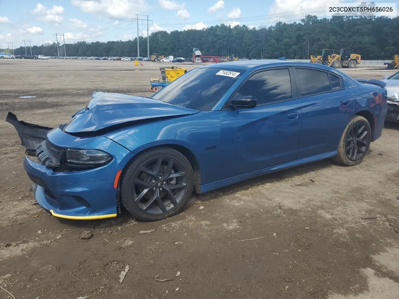 2023 Dodge Charger R/T VIN: 2C3CDXCT5PH656026 Lot: 71452814