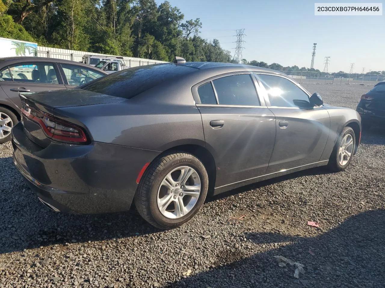 2023 Dodge Charger Sxt VIN: 2C3CDXBG7PH646456 Lot: 71674564