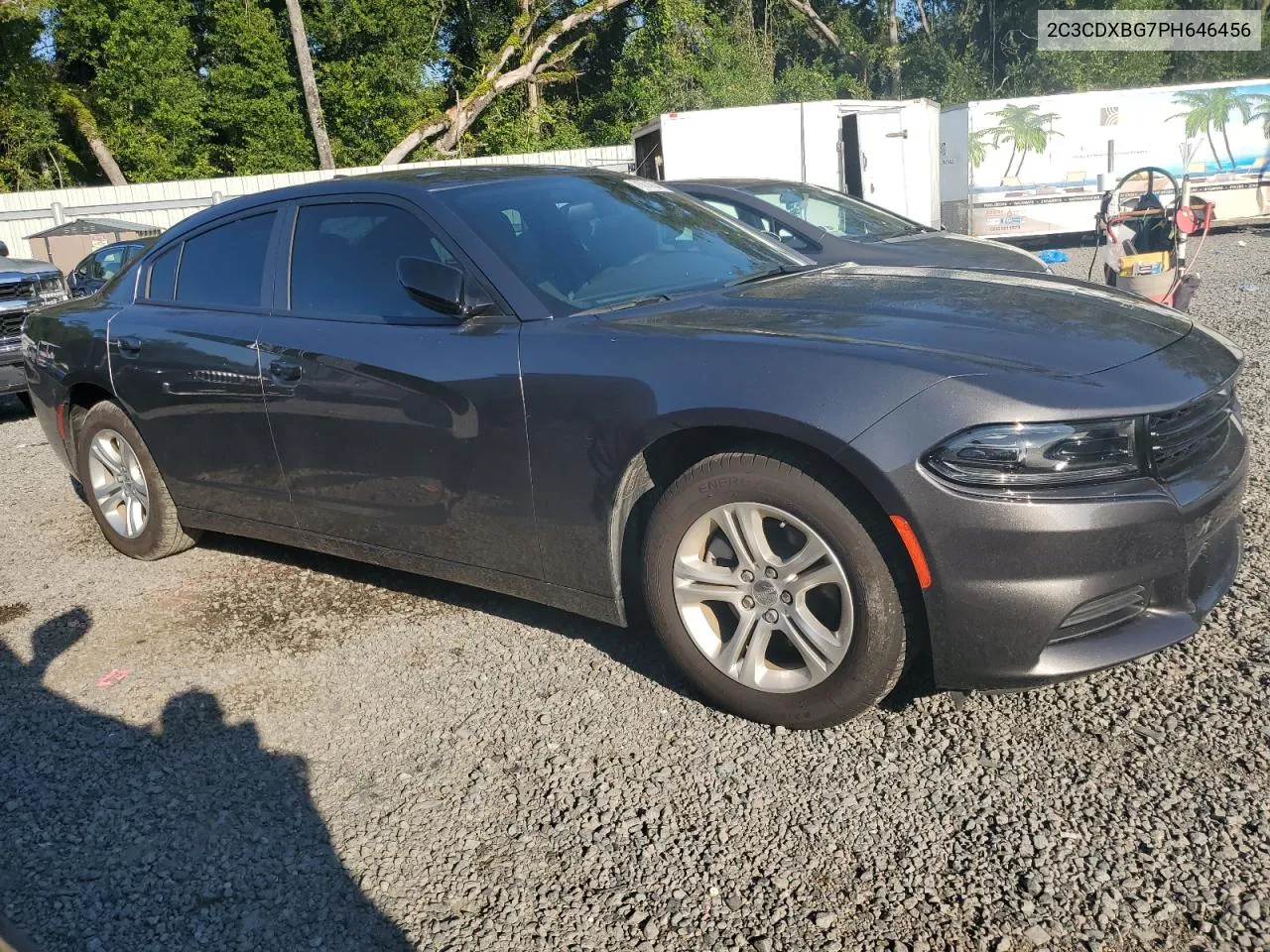 2023 Dodge Charger Sxt VIN: 2C3CDXBG7PH646456 Lot: 71674564