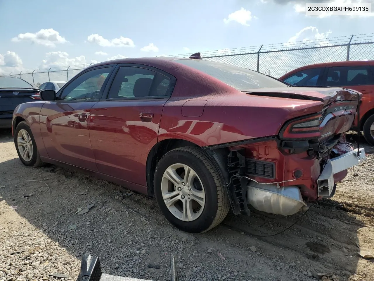 2023 Dodge Charger Sxt VIN: 2C3CDXBGXPH699135 Lot: 71847254