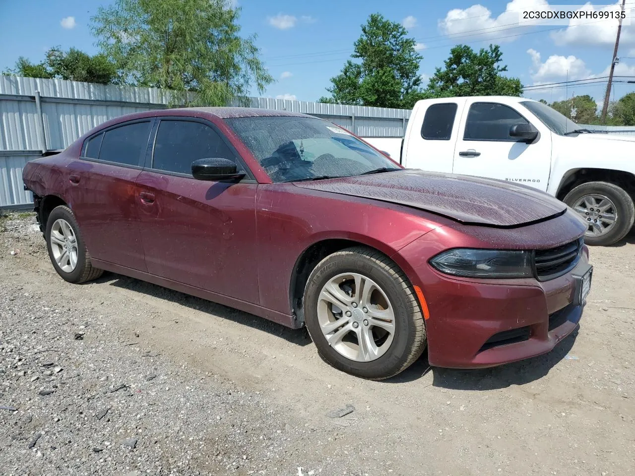 2023 Dodge Charger Sxt VIN: 2C3CDXBGXPH699135 Lot: 71847254