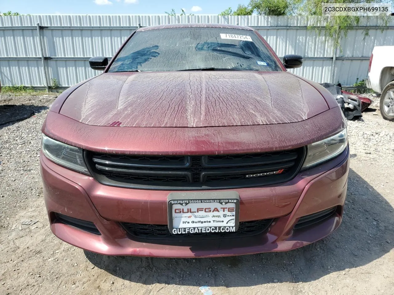 2023 Dodge Charger Sxt VIN: 2C3CDXBGXPH699135 Lot: 71847254