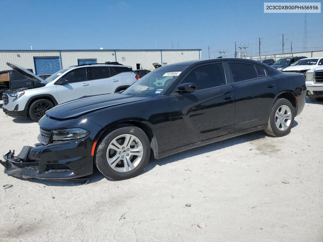 2023 Dodge Charger Sxt VIN: 2C3CDXBG0PH656956 Lot: 71878554