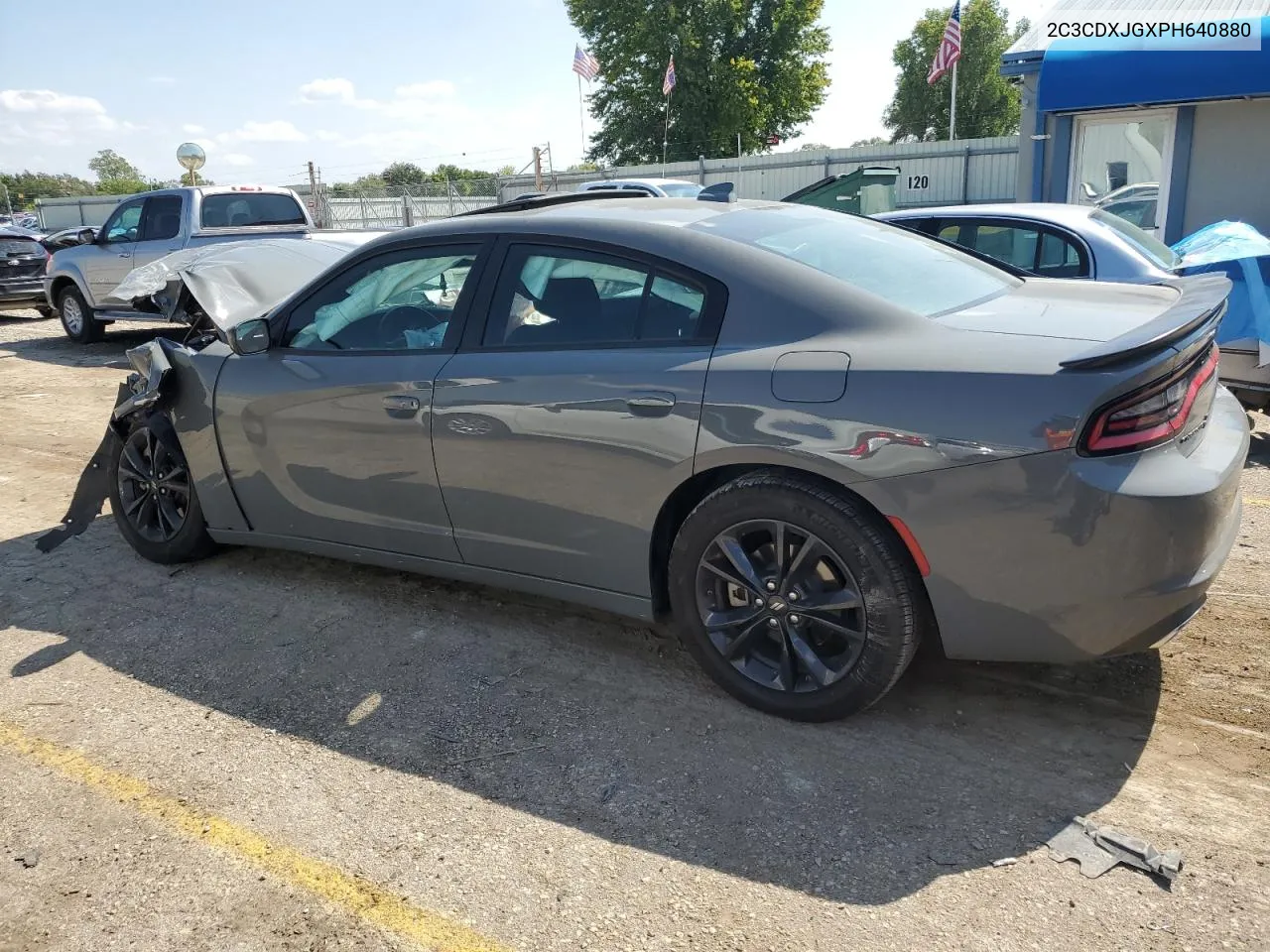 2023 Dodge Charger Sxt VIN: 2C3CDXJGXPH640880 Lot: 71888444