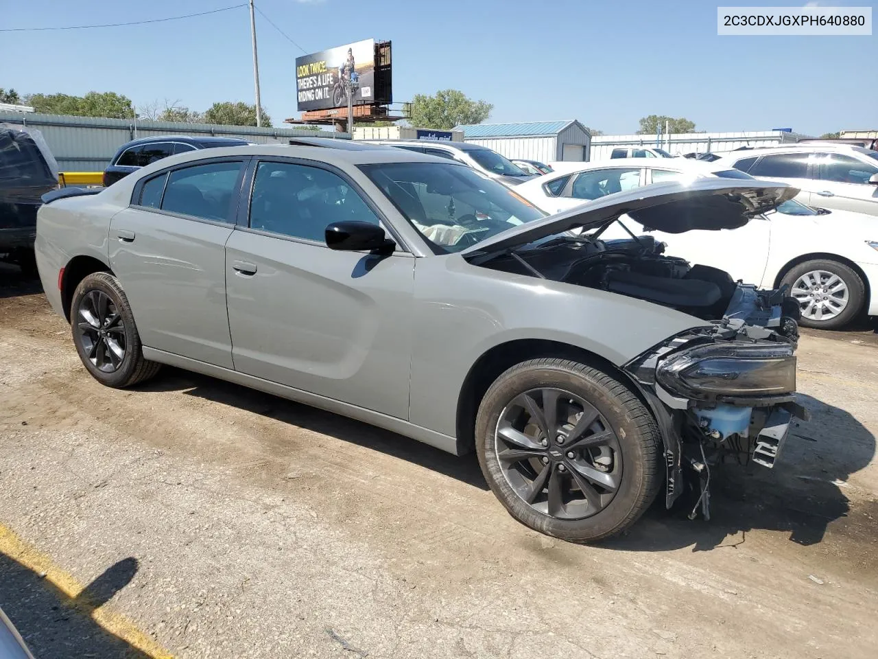 2023 Dodge Charger Sxt VIN: 2C3CDXJGXPH640880 Lot: 71888444