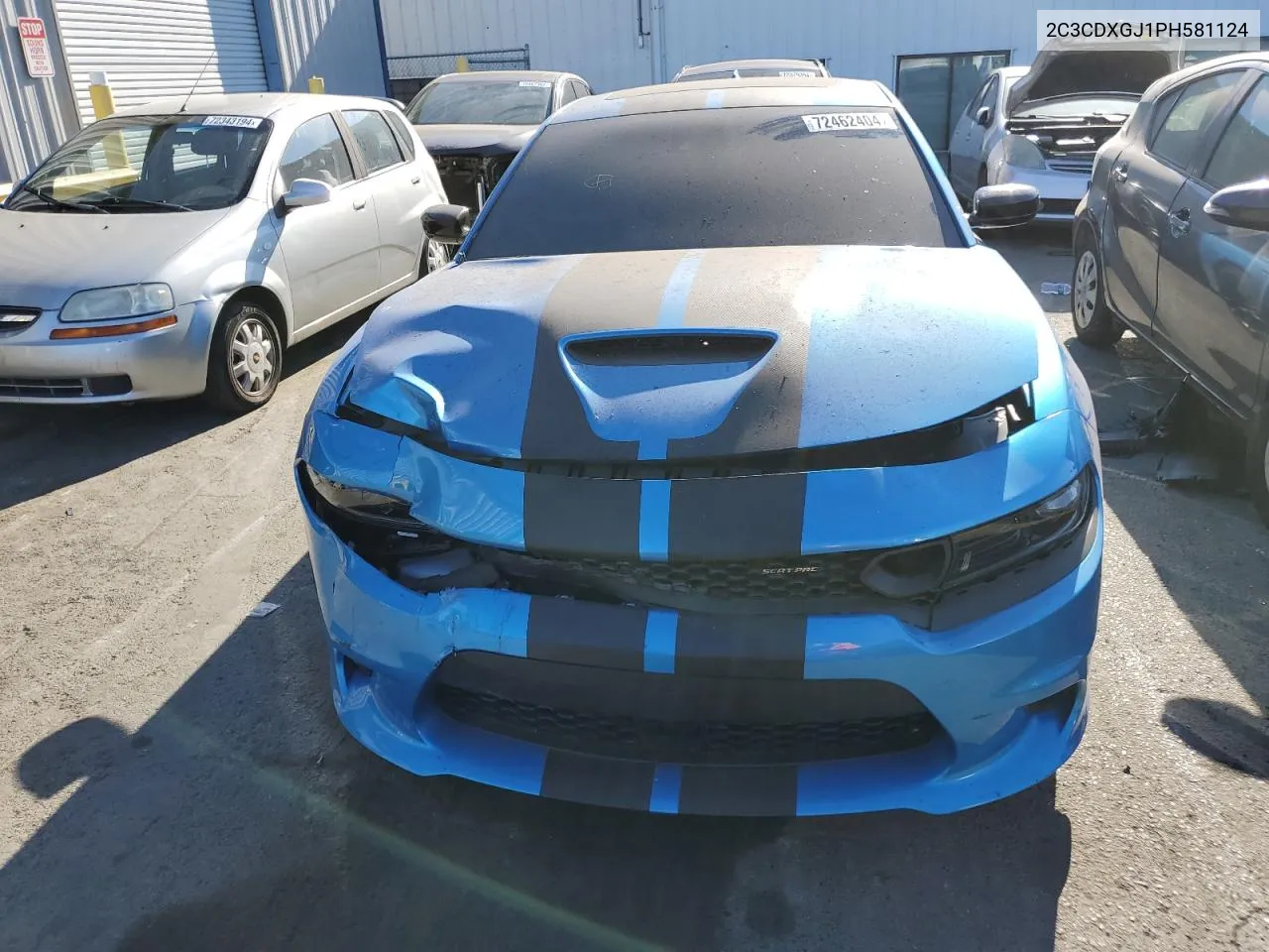 2023 Dodge Charger Scat Pack VIN: 2C3CDXGJ1PH581124 Lot: 72462404