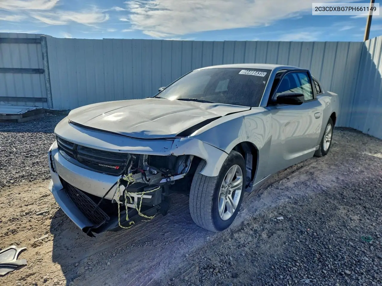 2C3CDXBG7PH661149 2023 Dodge Charger Sxt