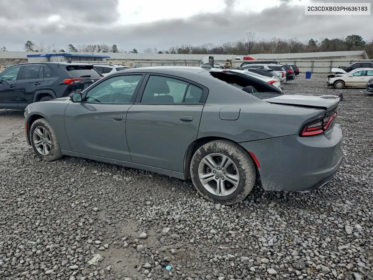 2C3CDXBG3PH636183 2023 Dodge Charger Sxt