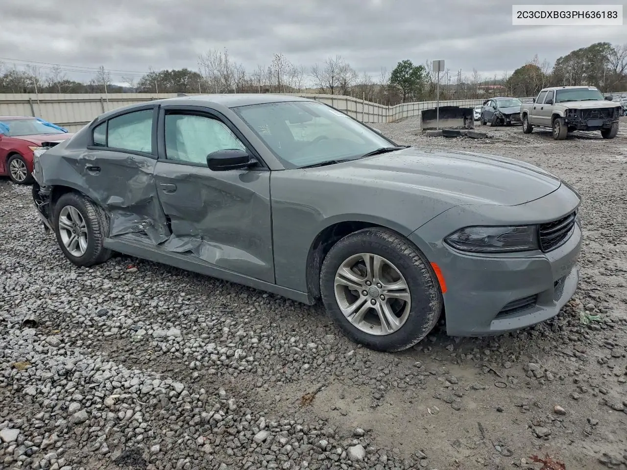 2C3CDXBG3PH636183 2023 Dodge Charger Sxt