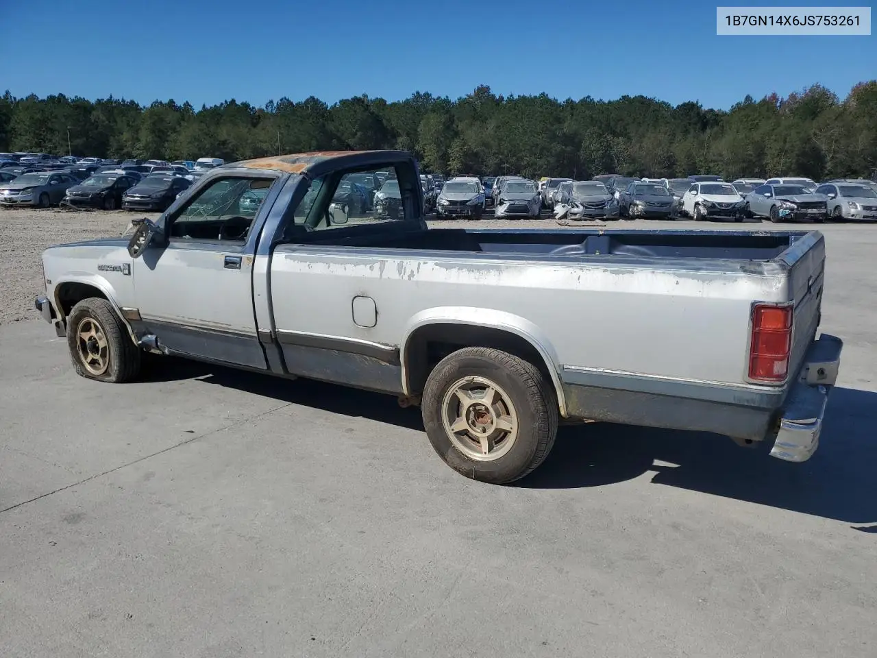 1B7GN14X6JS753261 1988 Dodge Dakota