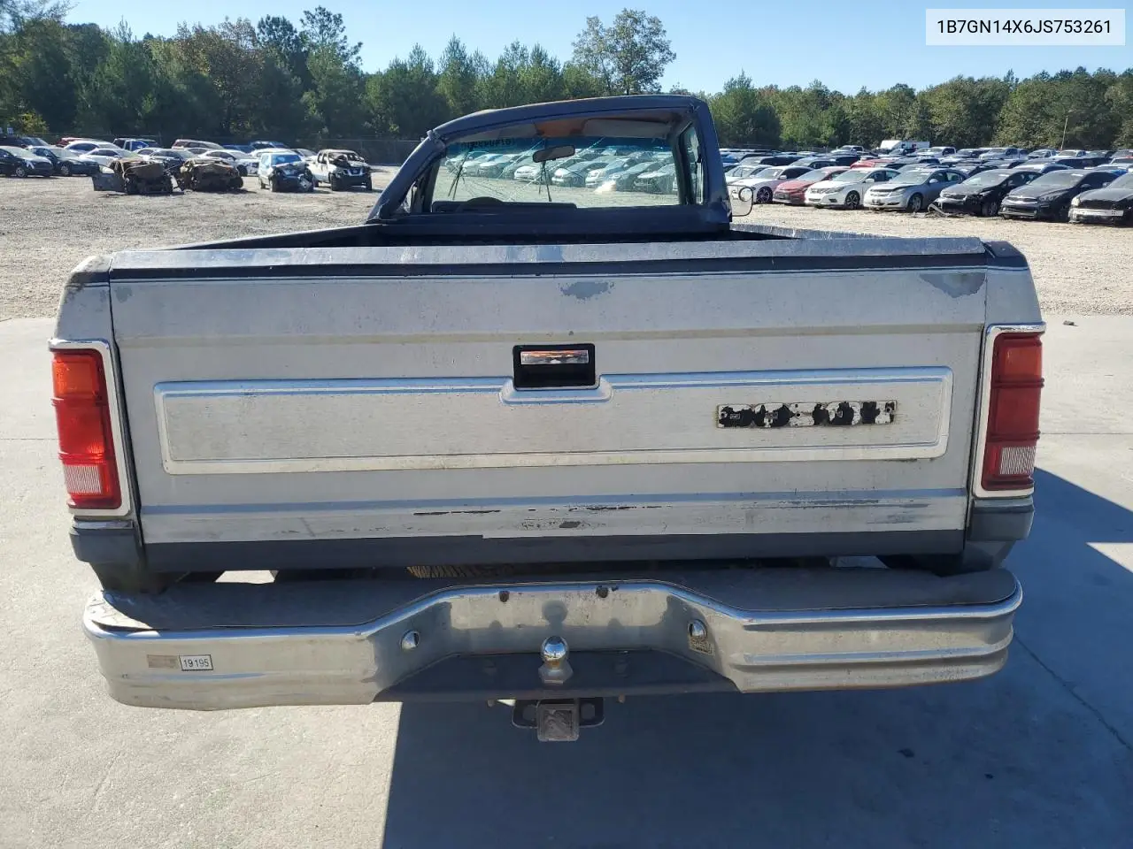 1B7GN14X6JS753261 1988 Dodge Dakota
