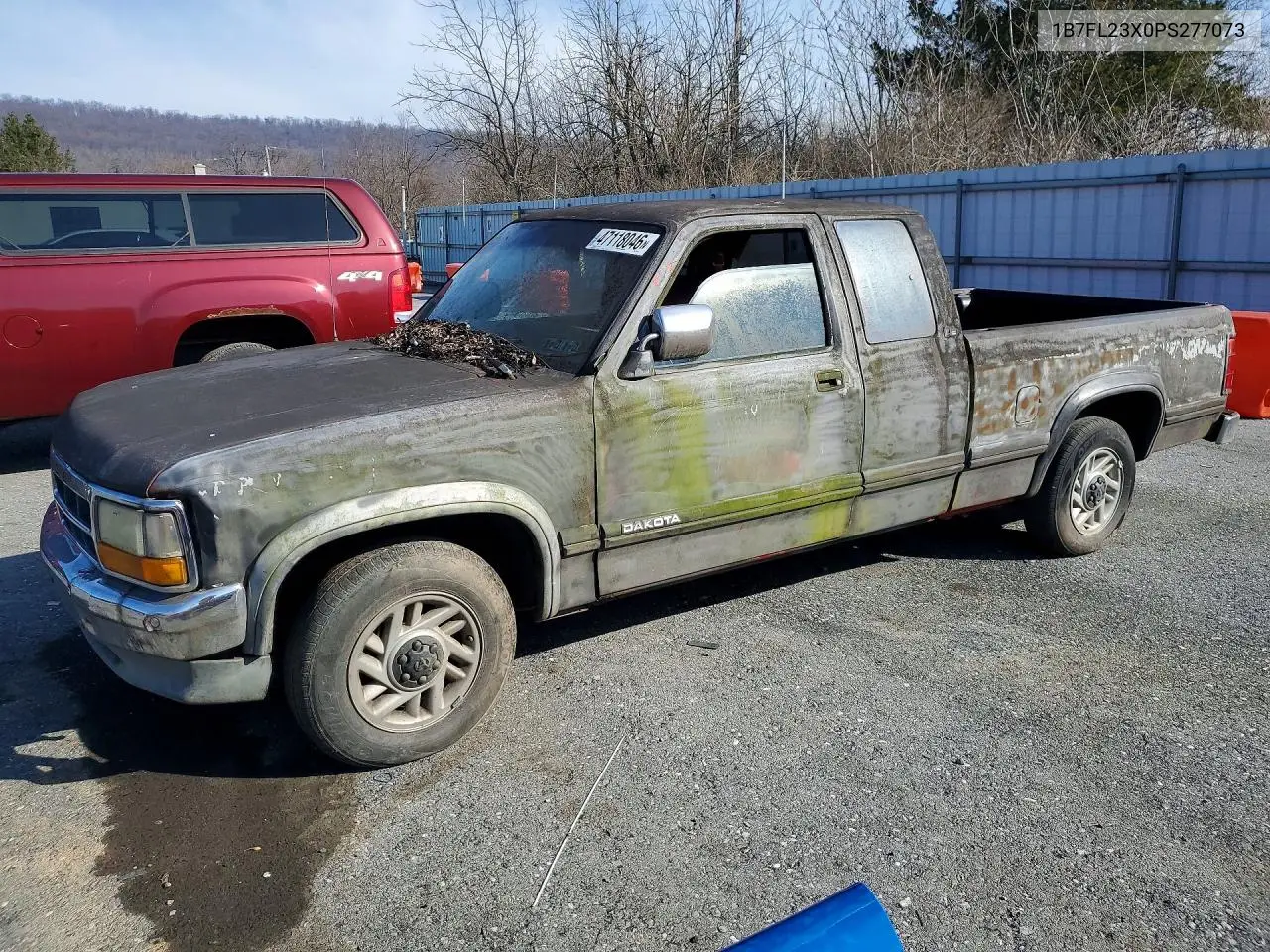 1993 Dodge Dakota VIN: 1B7FL23X0PS277073 Lot: 47118046