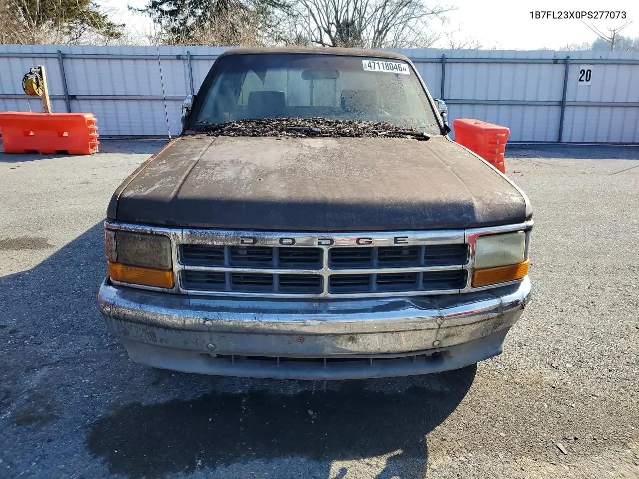 1993 Dodge Dakota VIN: 1B7FL23X0PS277073 Lot: 47118046