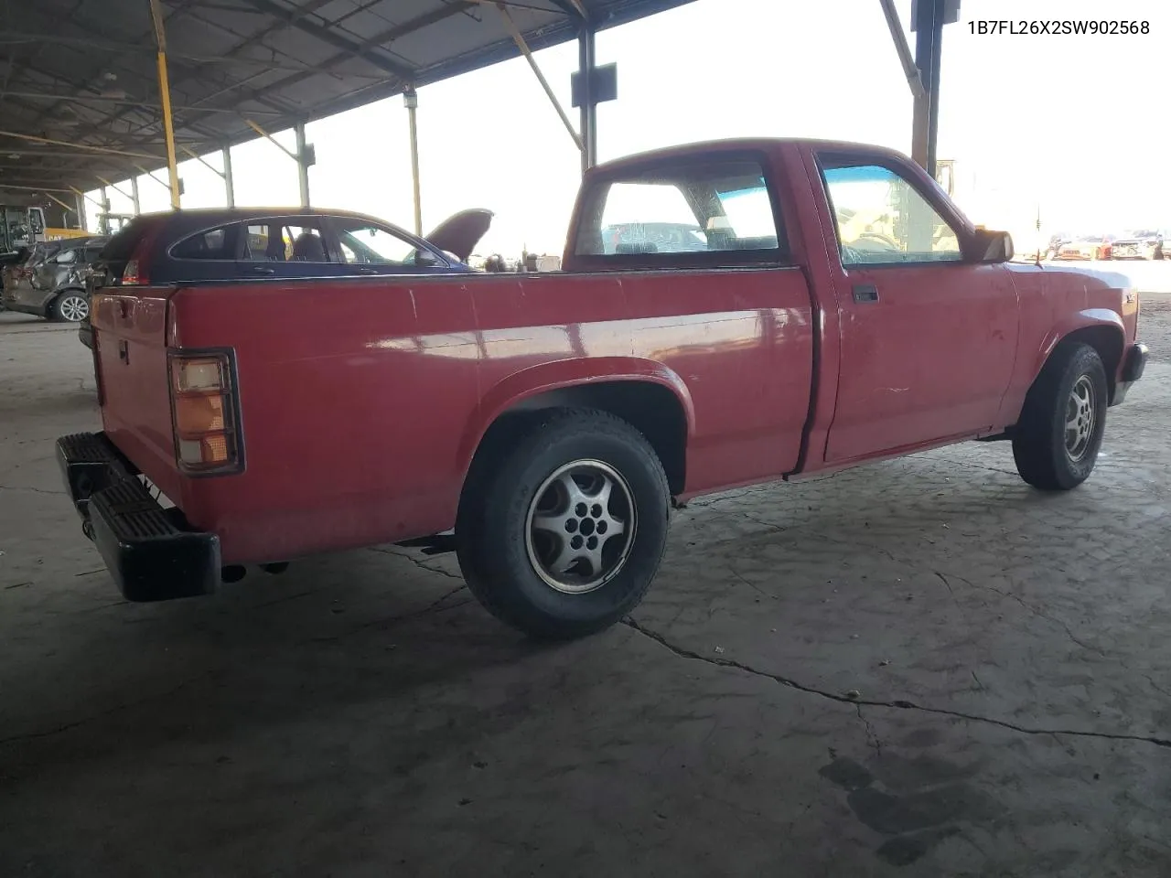 1995 Dodge Dakota VIN: 1B7FL26X2SW902568 Lot: 42760295