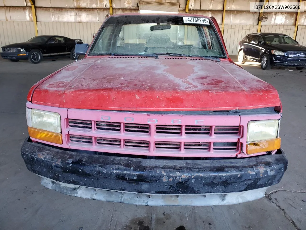 1995 Dodge Dakota VIN: 1B7FL26X2SW902568 Lot: 42760295