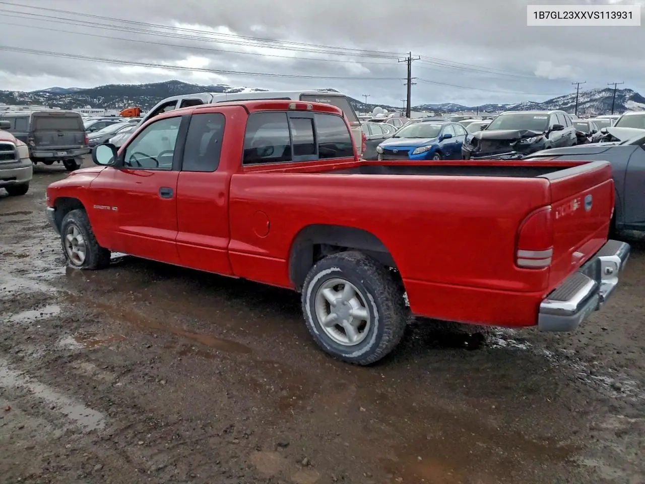 1B7GL23XXVS113931 1997 Dodge Dakota