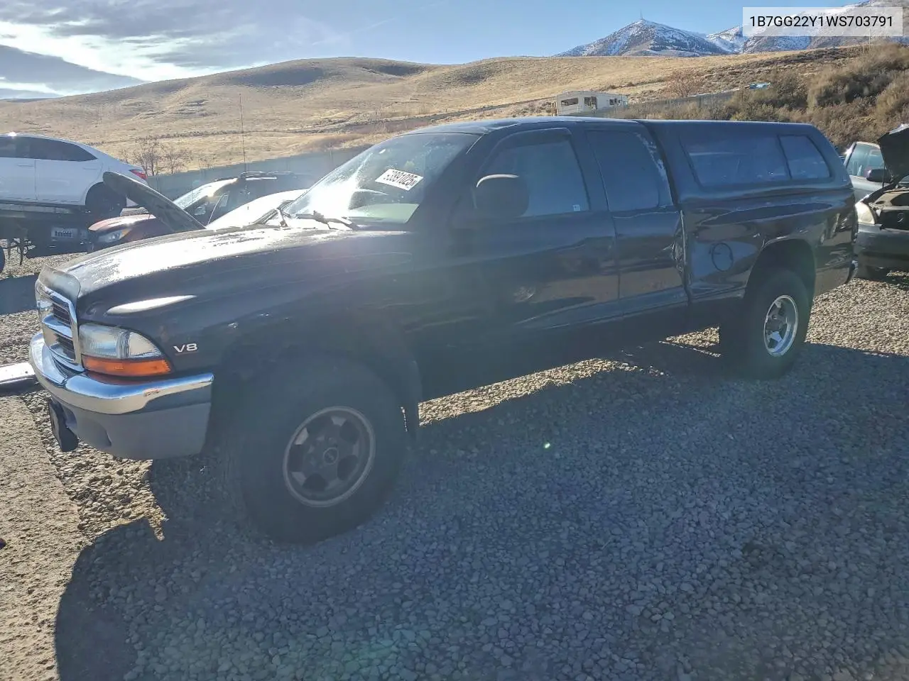 1B7GG22Y1WS703791 1998 Dodge Dakota
