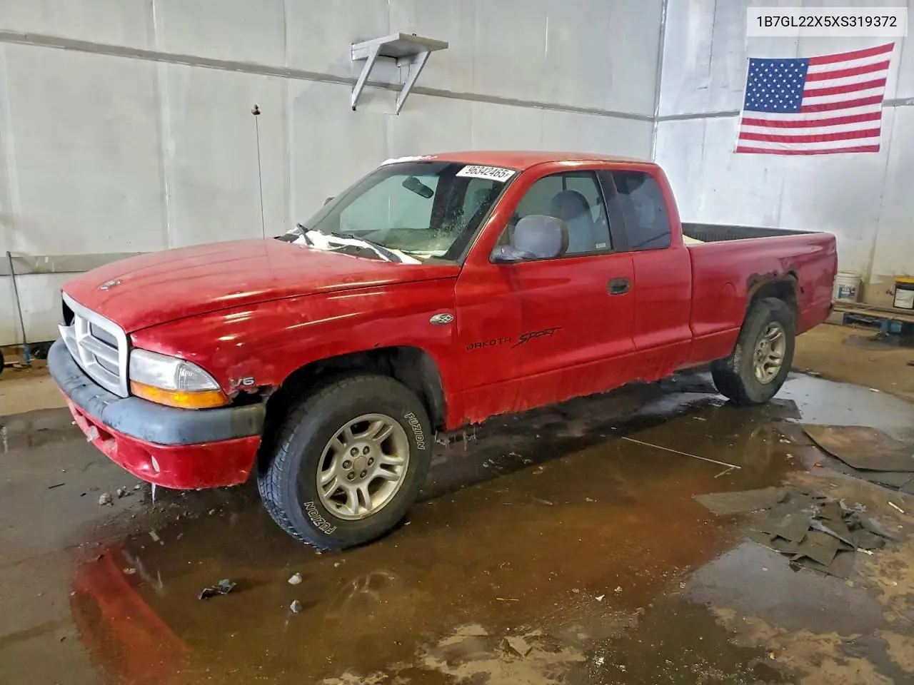 1B7GL22X5XS319372 1999 Dodge Dakota