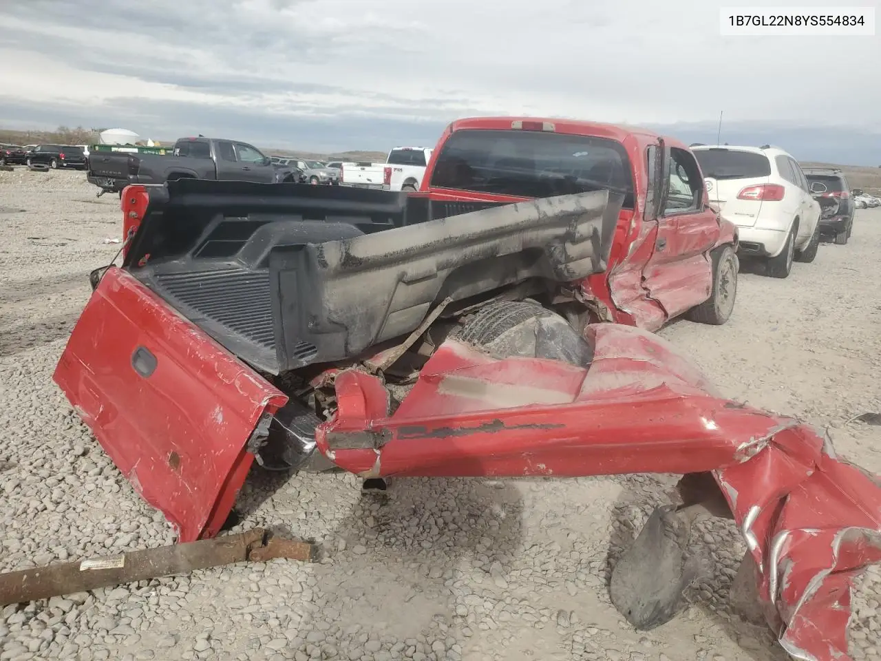 1B7GL22N8YS554834 2000 Dodge Dakota