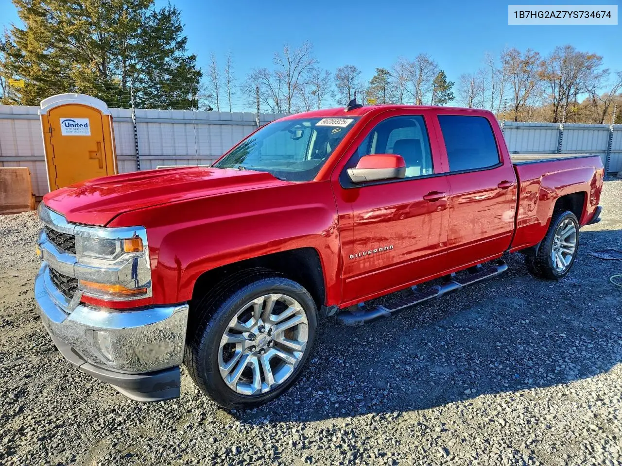 1B7HG2AZ7YS734674 2000 Dodge Dakota Quad