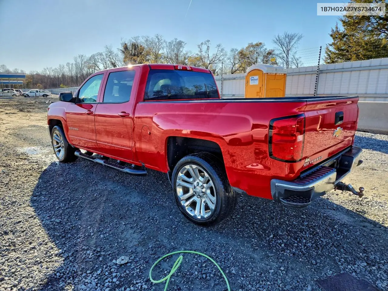 1B7HG2AZ7YS734674 2000 Dodge Dakota Quad