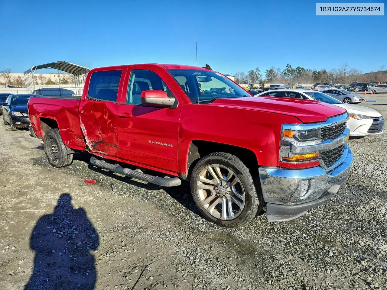 1B7HG2AZ7YS734674 2000 Dodge Dakota Quad