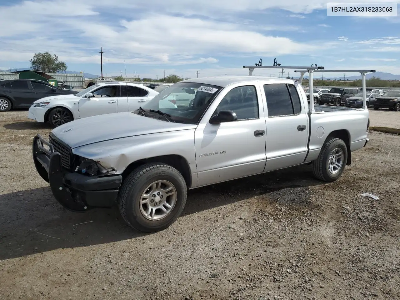 1B7HL2AX31S233068 2001 Dodge Dakota Quad