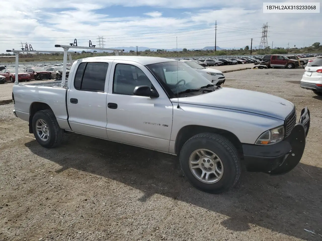 1B7HL2AX31S233068 2001 Dodge Dakota Quad