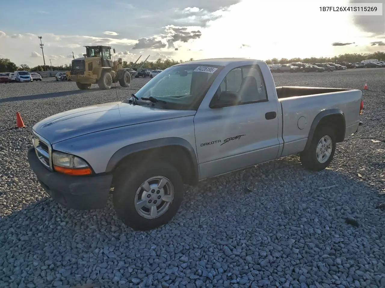 1B7FL26X41S115269 2001 Dodge Dakota