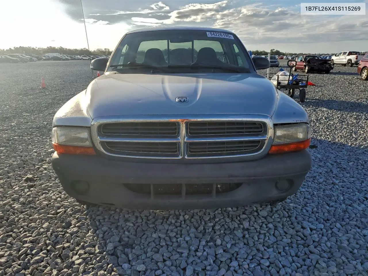 1B7FL26X41S115269 2001 Dodge Dakota