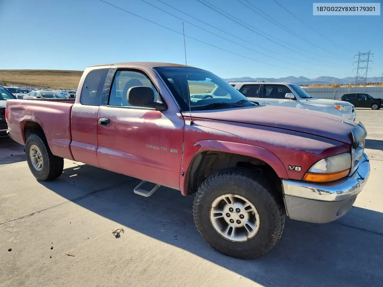 1B7GG22Y8XS179301 2002 Dodge Dakota